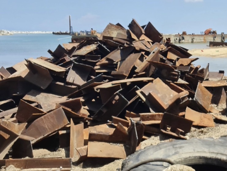 Besut Barge Dismantling